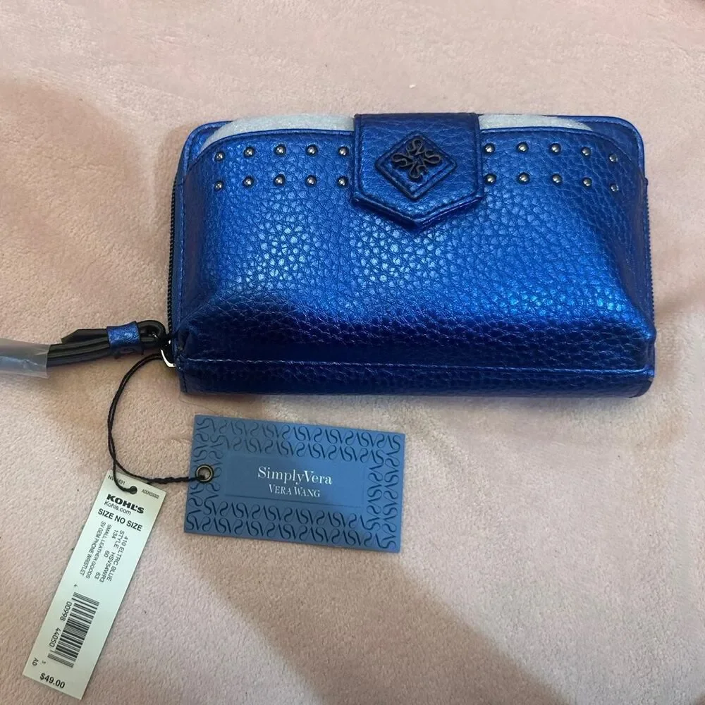 Vera-wang Women's Blue Wallet-purses